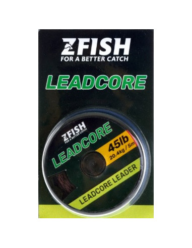 Zfish leadcore leader 45lb 5m