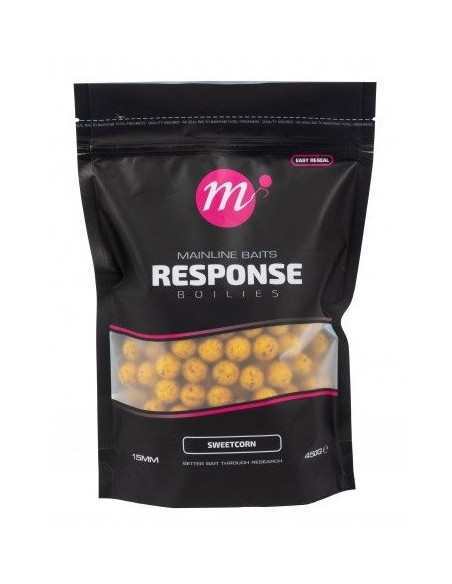 Mainline reponse boilies sweetcorn 15mm 450gr