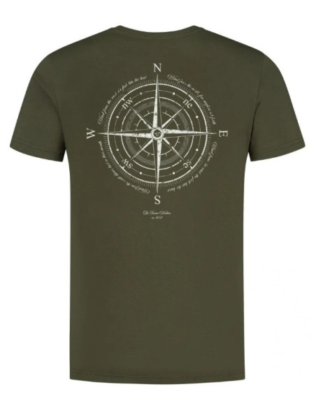 Korda t-shirt compass tee dark olive talla M