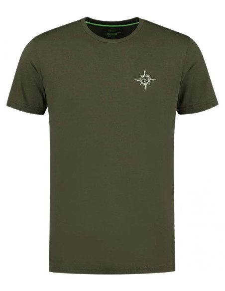 Korda t-shirt compass tee dark olive talla M