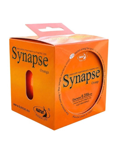 Katran synapse orange 0.33mm 16.55lb 1000m
