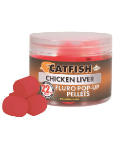 Dynamite baits fluro pop-ups pellets chicken liver 22mm