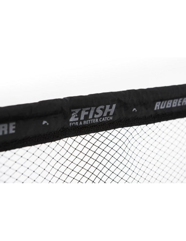 Zfish rubber core landig net 36" (red engomada)