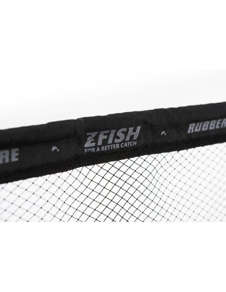 Zfish rubber core landig net 36" (red engomada)