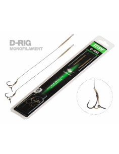 Zfish monofilament d-rig nº4 20cm 25lb 2unds