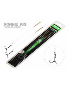 Zfish fluorocarbon ronnie rig nº6 25lb 20cm 2unds