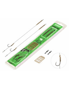 Zfish wide gape carp rig nº2 25lb 20cm 2unds