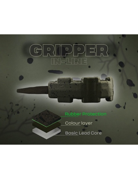 Zfish plomo gripper inline 100gr