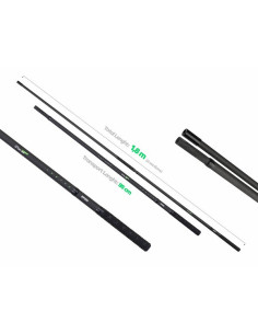 Zfish vortex landing net handle 1.8m 2 tramos 2