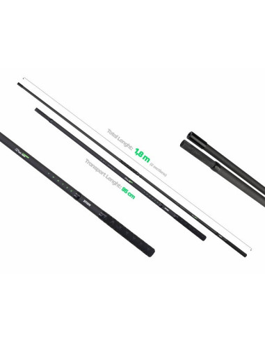 Zfish vortex landing net handle 1.8m 2 tramos