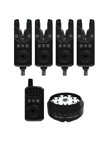 Sonik SKS2 alarm set 4+1+bivvy lamp