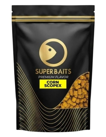 Superbaits premiun pellets corn scopex 8mm 800gr