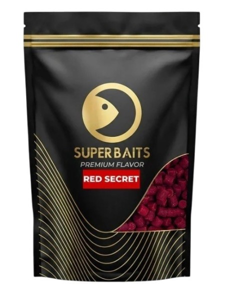 Superbaits premiun pellets red secret 8mm 800gr