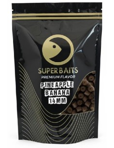 Superbaits pellets pineappe & banana 14mm 800gr