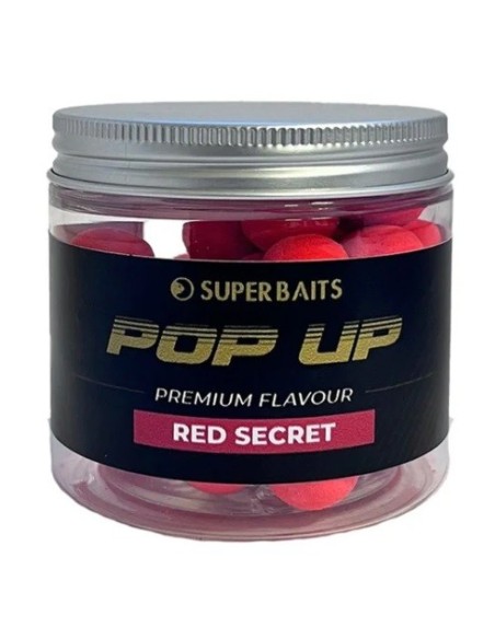 Superbaits pop-ups red secret 15mm