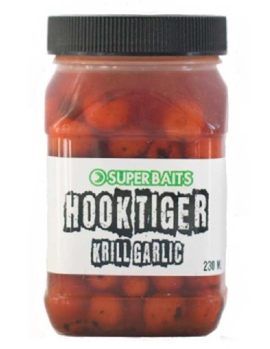Superbaits hook tiger krill & garlic