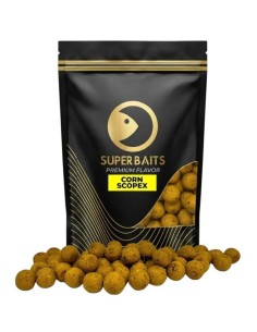 Superbaits premium boilies corn scopex 20mm 800gr