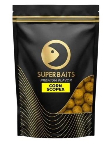 Superbaits premium boilies corn scopex 20mm 800gr