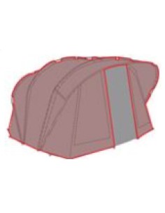 Fox r-series XL 2 man cover khaki (CUM248-01)