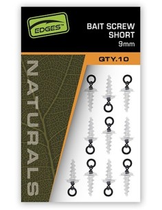 Fox natural bait screw short 9mm 10unds