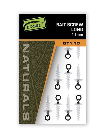 Fox natural bait screw short 11mm 10unds