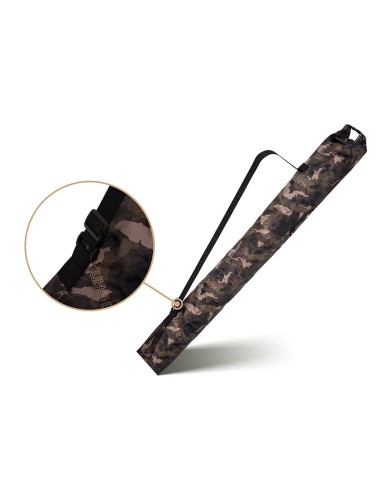Delphin waterproof landing net case camo