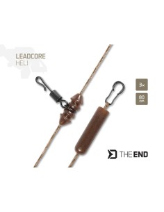 Delphin THE END leadcore camo heli montados 80cm 3unds 2