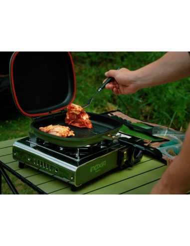 Delphin  cocina gas stove INOXIA