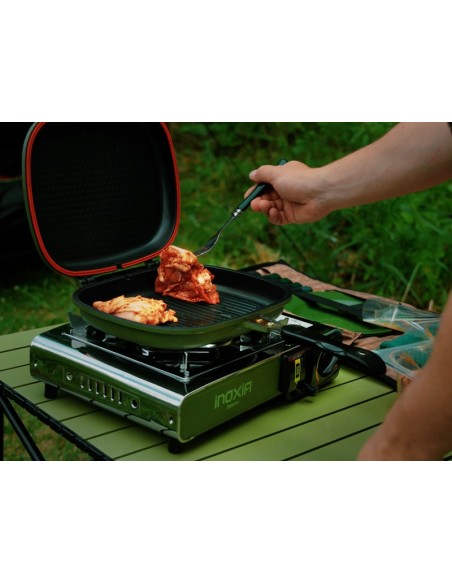 Delphin  cocina gas stove INOXIA