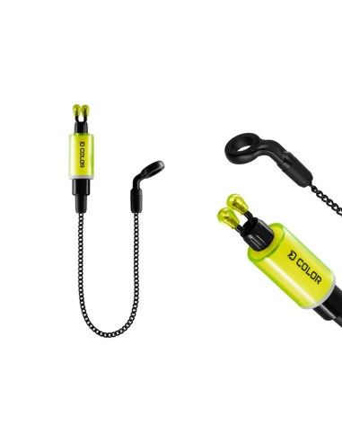 Delphin set bite indicator green + yellow 2unds