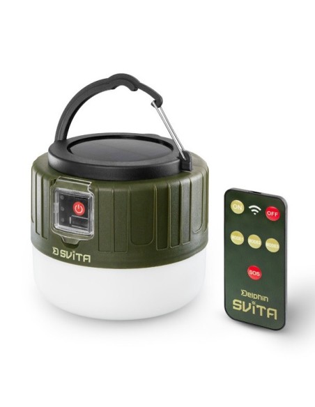 Delphin camping lamp remote SVITA