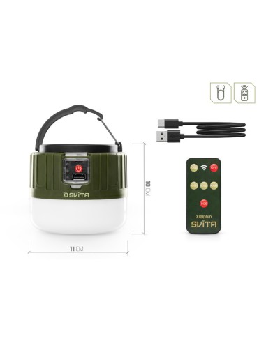 Delphin camping lamp remote SVITA