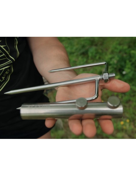 Delphin soporte holder stainless steel TRIB