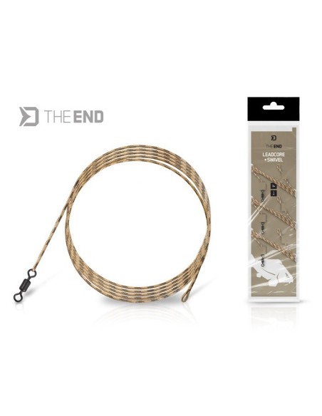 Delphin THE END leadcore swivel 1m 3unds
