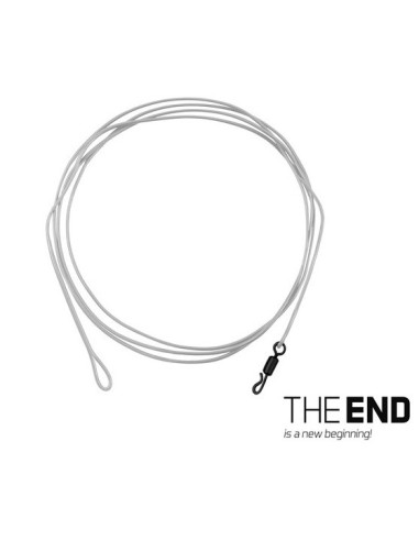 Delphin THE END fluorocarbon leader 30lb 1m 1und