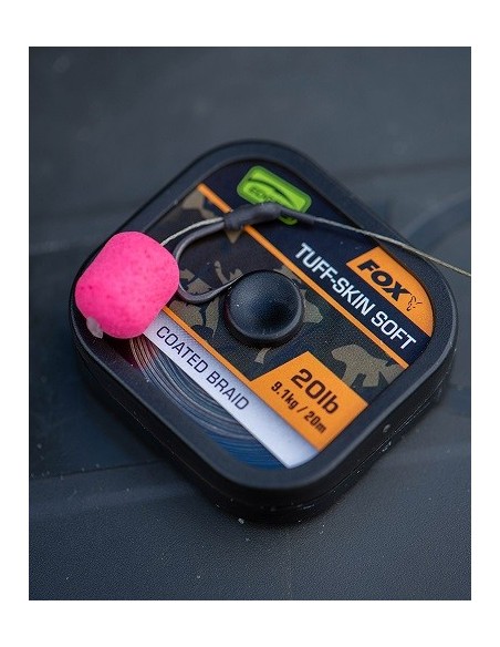 Fox tuff-skin soft camo 35lb 15.8kg 20m