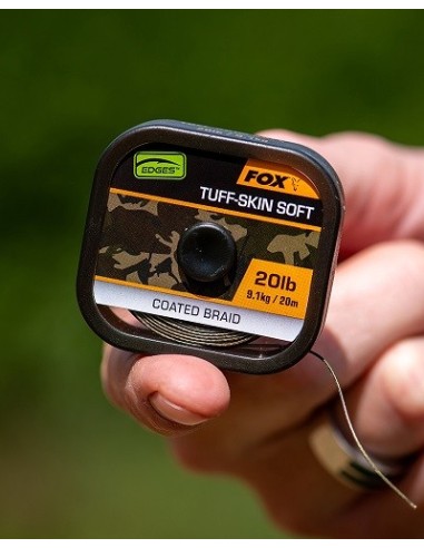 Fox tuff-skin soft camo 35lb 15.8kg 20m
