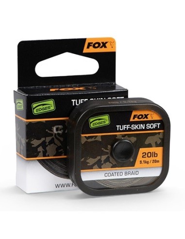 Fox tuff-skin soft camo 20lb 9.1kg 20m