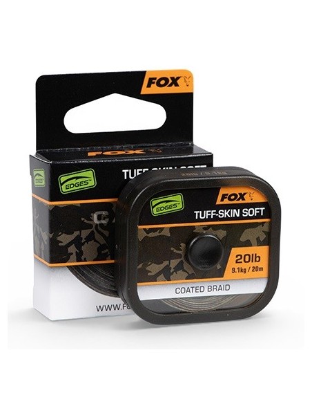 Fox tuff-skin soft camo 20lb 9.1kg 20m