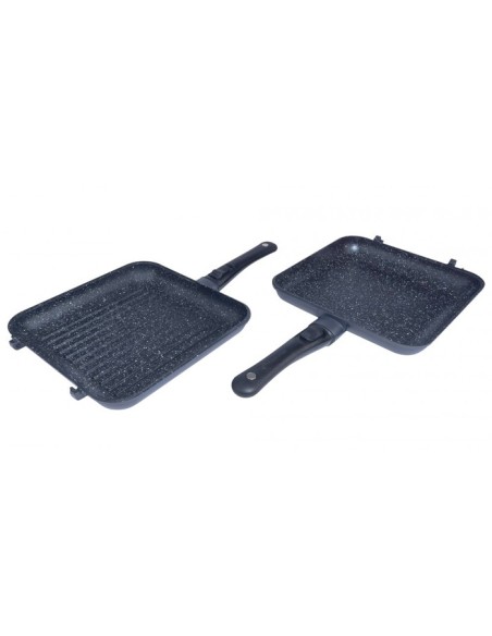 Ridgemonkey connect pan & griddle xxl granite edition