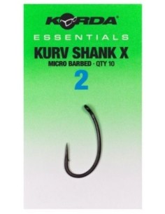 Korda essential kurv shank x nº2 10unds