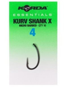 Korda essential kurv shank x nº4 10unds