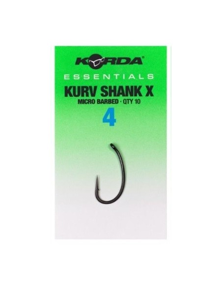 Korda essential kurv shank x nº4 10unds