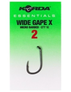 Korda essential wide gape x nº2 10unds