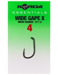 Korda essential wide gape x nº4 10unds