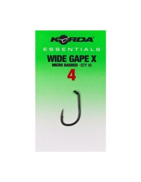 Korda essential wide gape x nº4 10unds