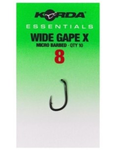 Korda essential wide gape x nº8 10unds