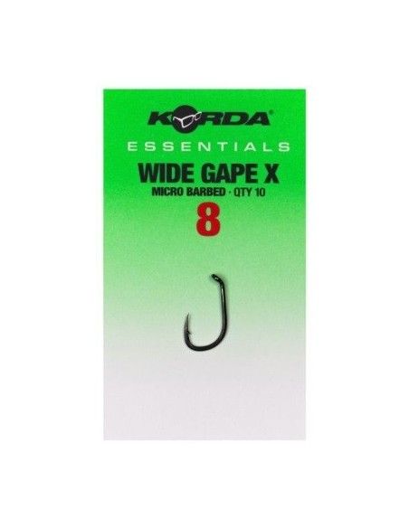 Korda essential wide gape x nº8 10unds