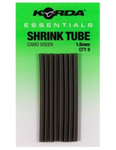 Korda essential shrink tube 1.6mm 8unds