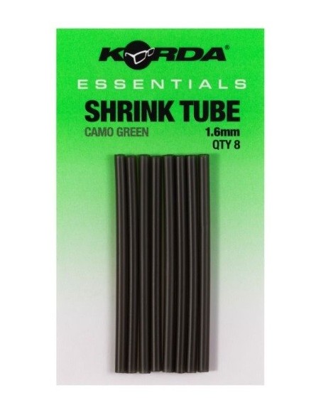 Korda essential shrink tube 1.6mm 8unds